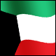3D Kuwait Flag