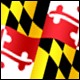 3D Maryland Flag