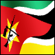 3D Mozambique Flag