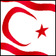 3D Northern Cyprus Flag