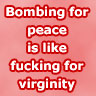 Bombing for Peace