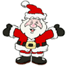 Cheerful Santa Claus