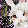 Cute rabbit doll