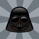 Darth Vader masked