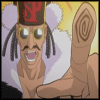 Don Kanonji pointing his finger