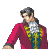 Edgeworth accusing