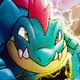 Feraligatr face