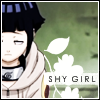 Hinata Hyuuga shy girl