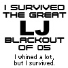 LJ blackout