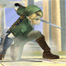 Link crouched