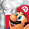 Mario With A Snowball