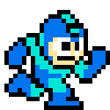 Mega Man running