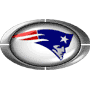 New England Patriots Button