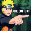 Objection by Naruto