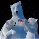 Polar Bears with Coca Cola jpg