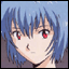 Rei Ayanami looks on