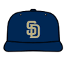 San Diego Padres Road Cap