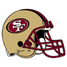 San Francisco 49ers Helmet