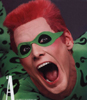 The Riddler (Jim Carrey)